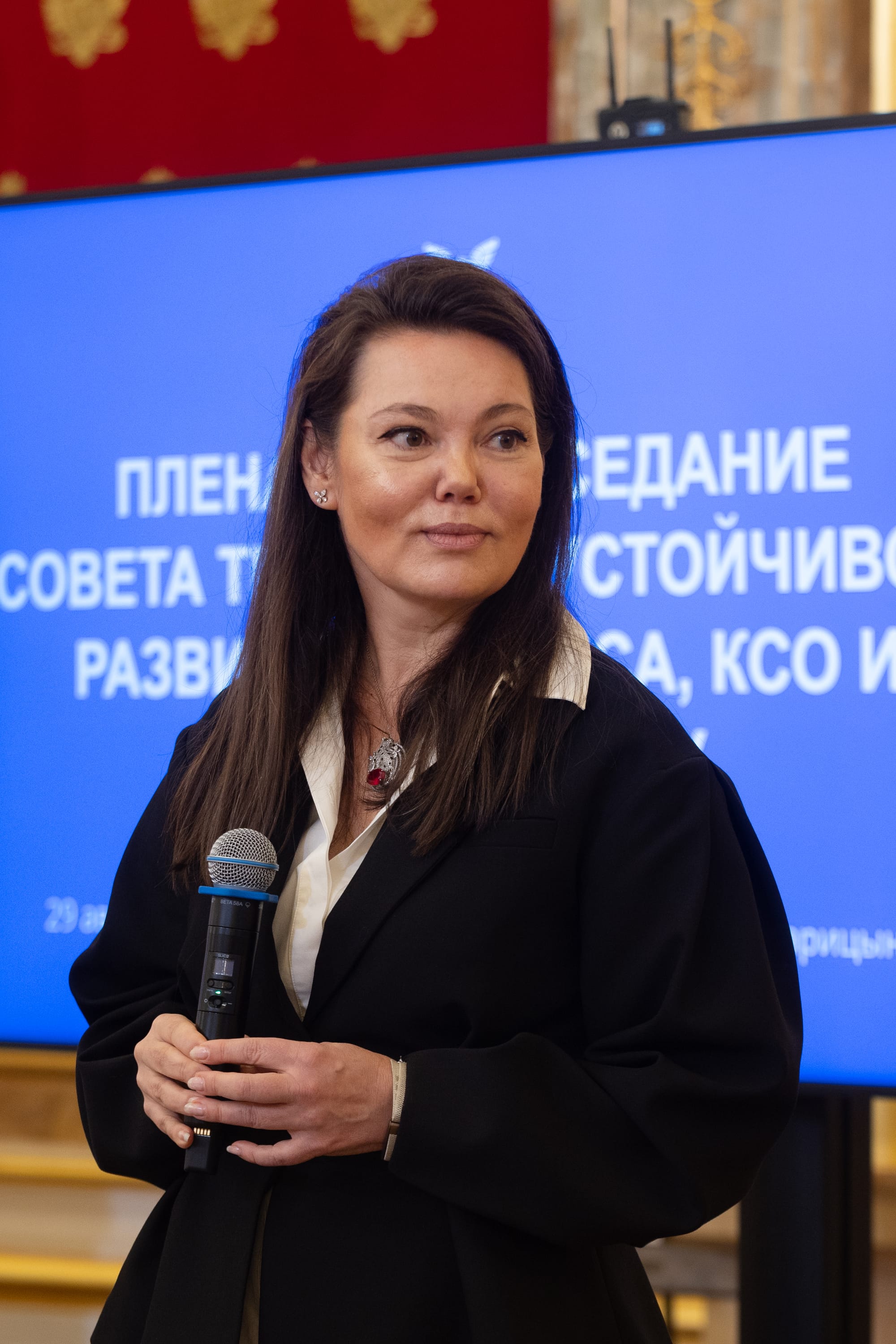 На фото: Председатель Совета ТПП РФ по устойчивому развитию бизнеса, КСО и волонтерству Елена Мякотникова