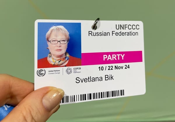 Руководитель платформы ИНФРАГРИН Светлана Бик участвует в работе СОР29 в Баку